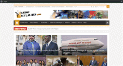 Desktop Screenshot of maroc-actualites.com